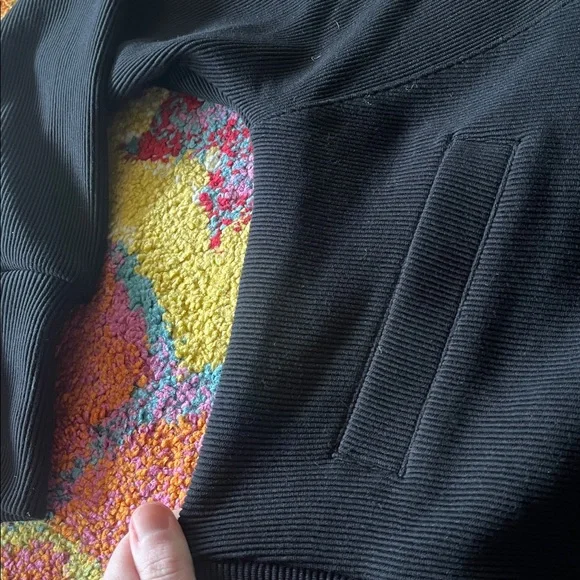 VARLEY ALIA ZIPPED SWEATER BOMBER JACKET SIZE MEDIUM - Picture 8 of 9